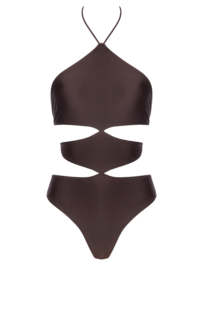 Morgan One Piece - Chocolate Brown - Shani Shemer Swimwear