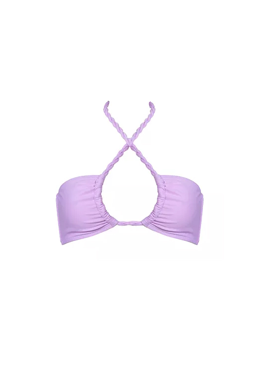 Isabelle Bikini Top Purple - Shani Shemer Swimwear